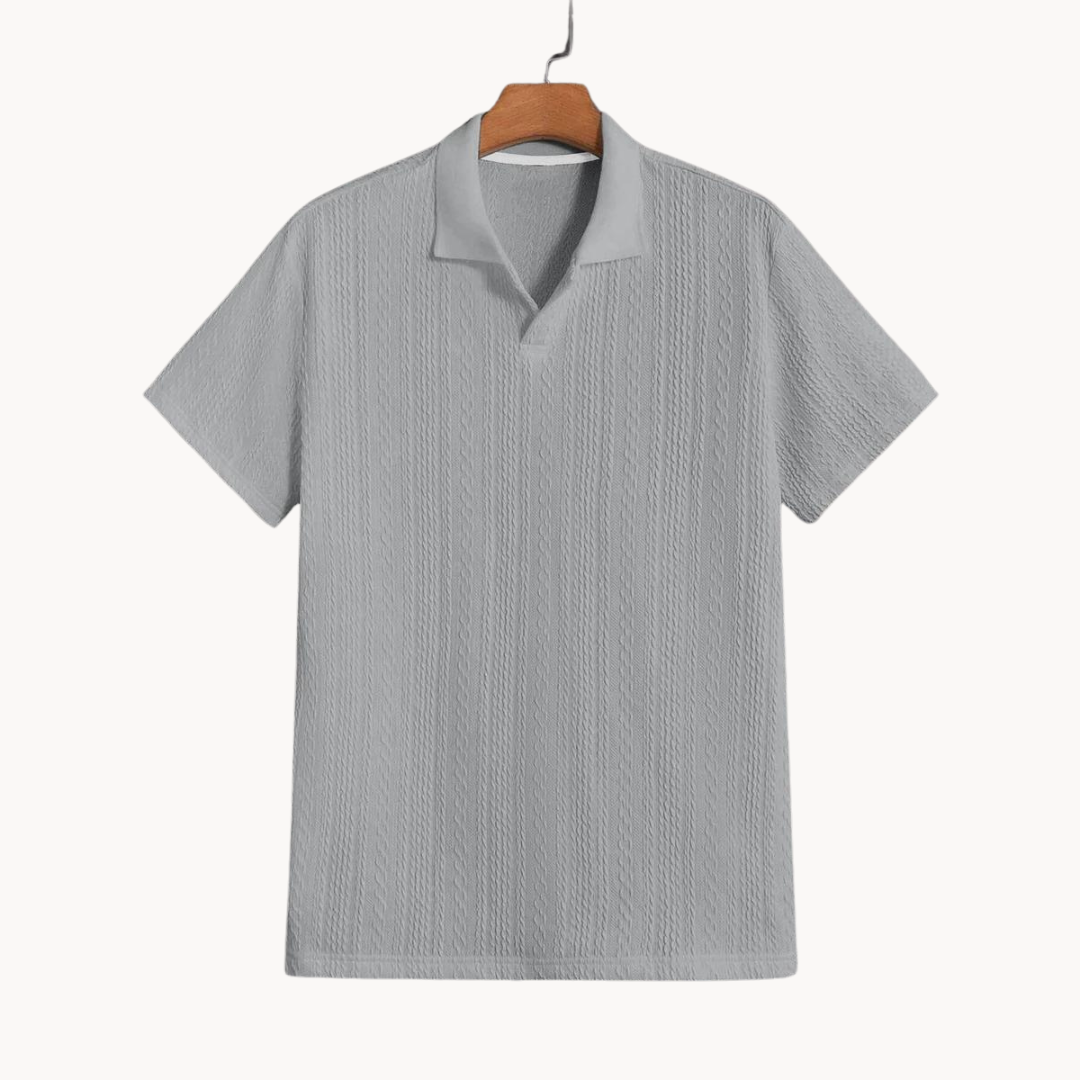 Moda™ | Retro inspiriert Knit Polo