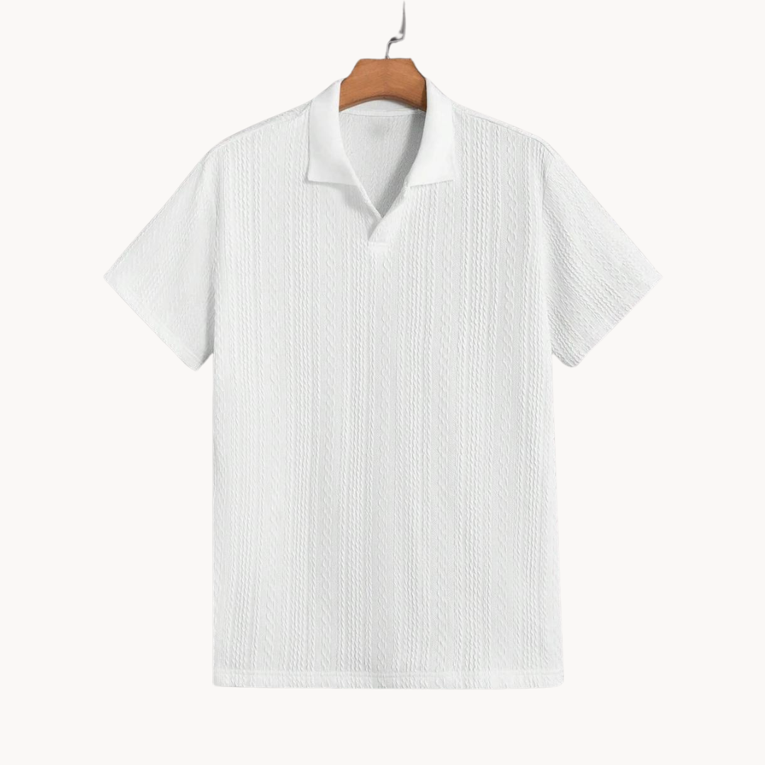 Moda™ | Retro inspiriert Knit Polo