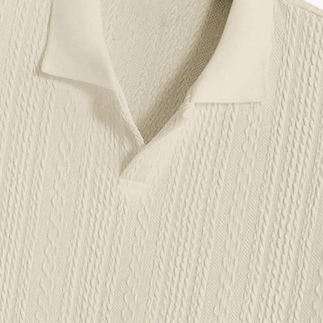 Moda™ | Retro inspiriert Knit Polo