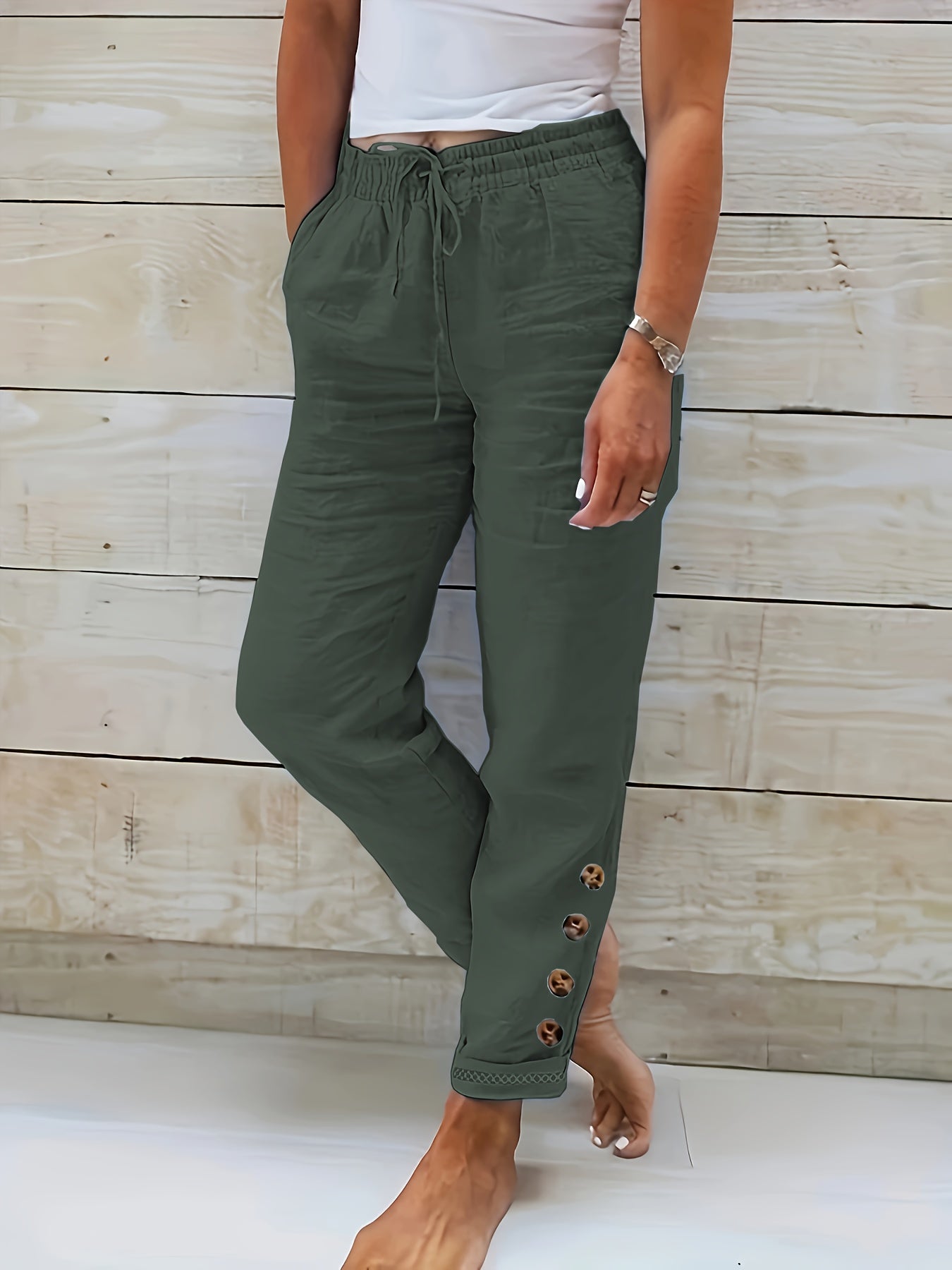 Amelia™ | Casual Rechte Pijp Broek
