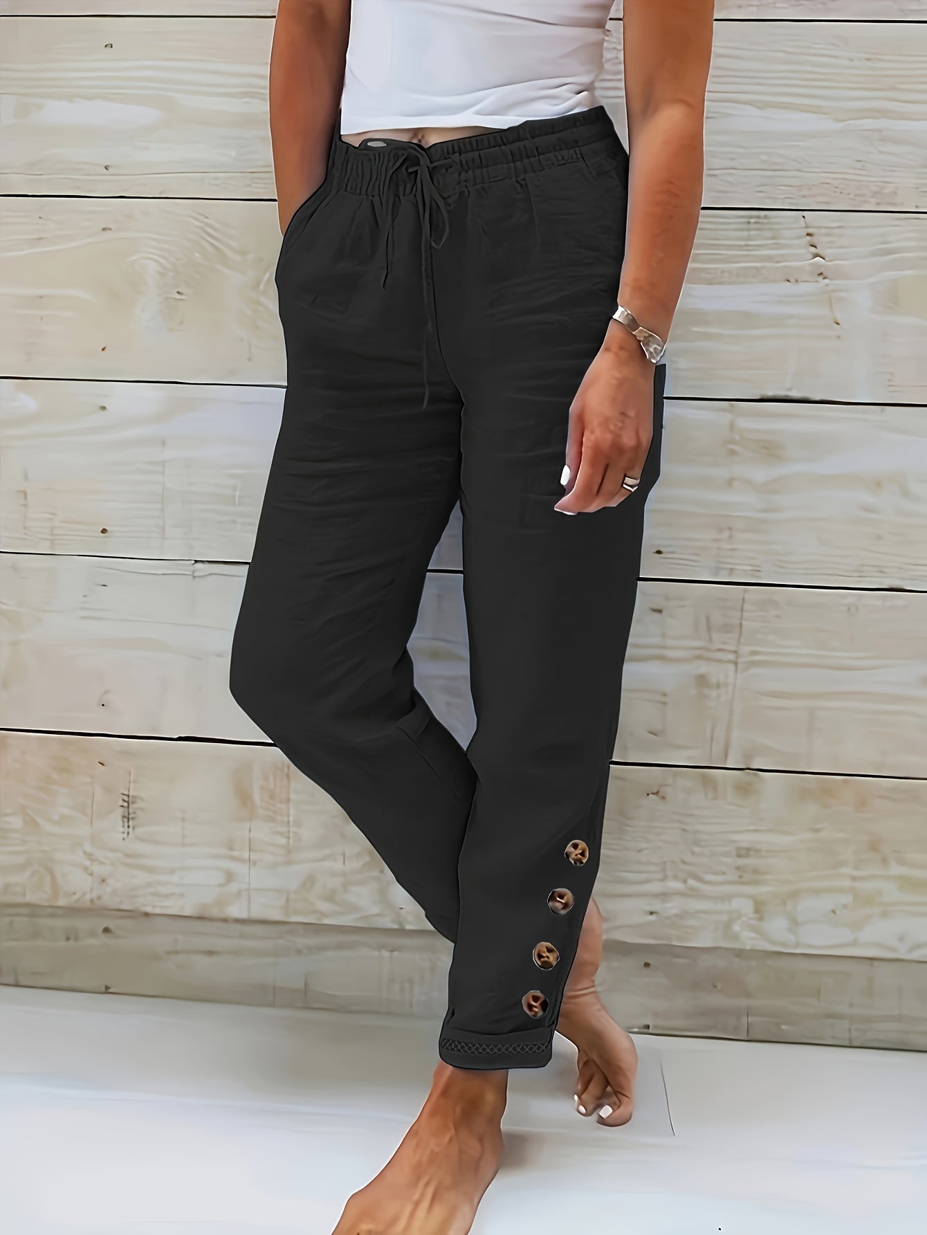 Amelia™ | Casual Rechte Pijp Broek