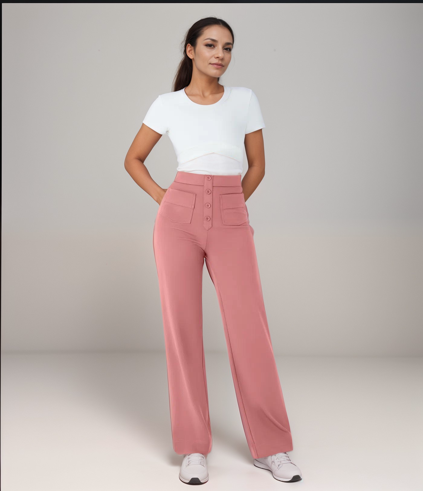 Moda™ | Taille Hose Mit Stretch