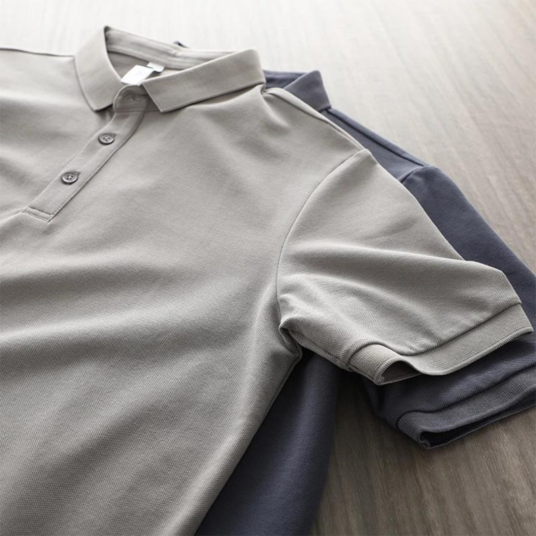 Moda™ | Premium Klassiker Baumwollpolo