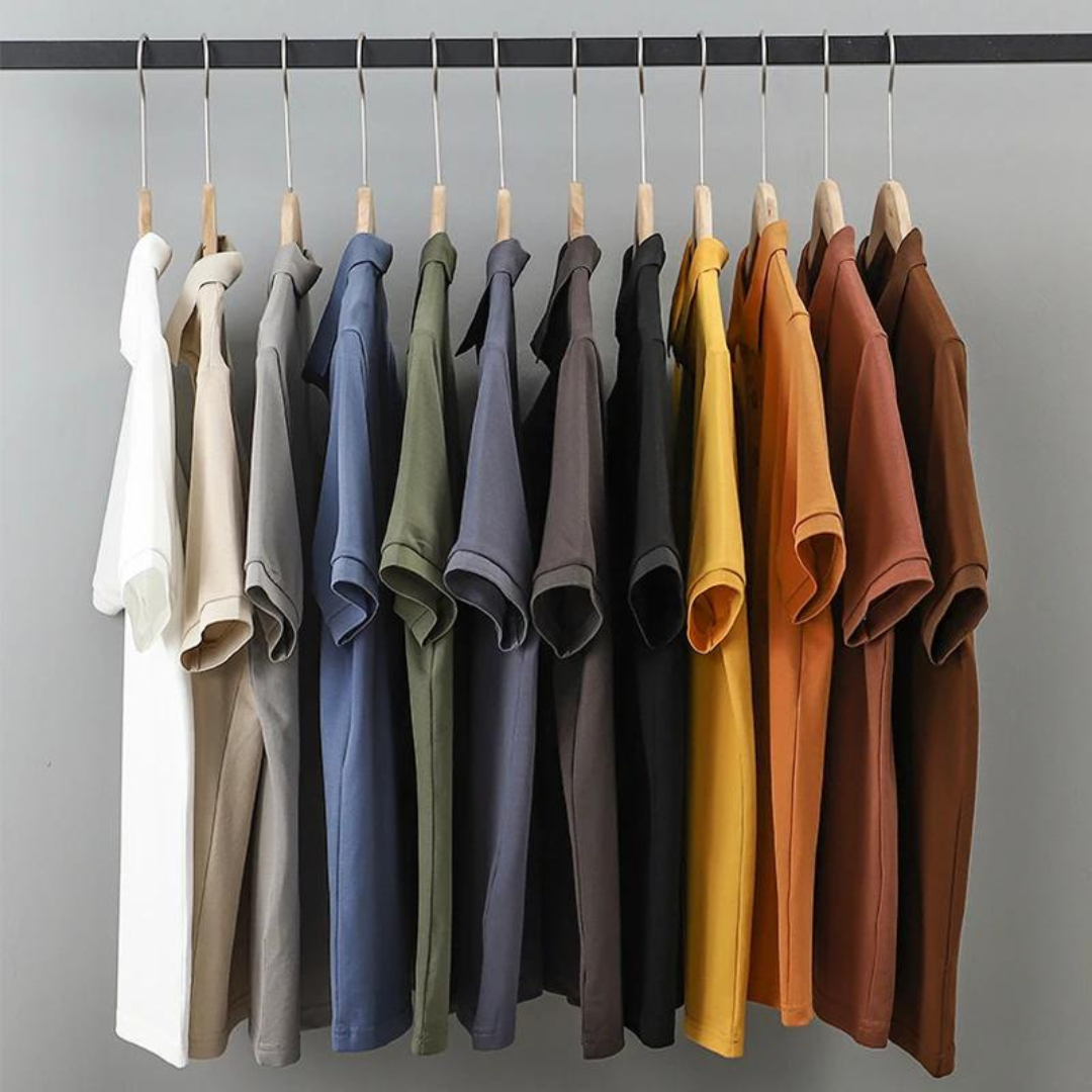 Moda™ | Premium Klassiker Baumwollpolo