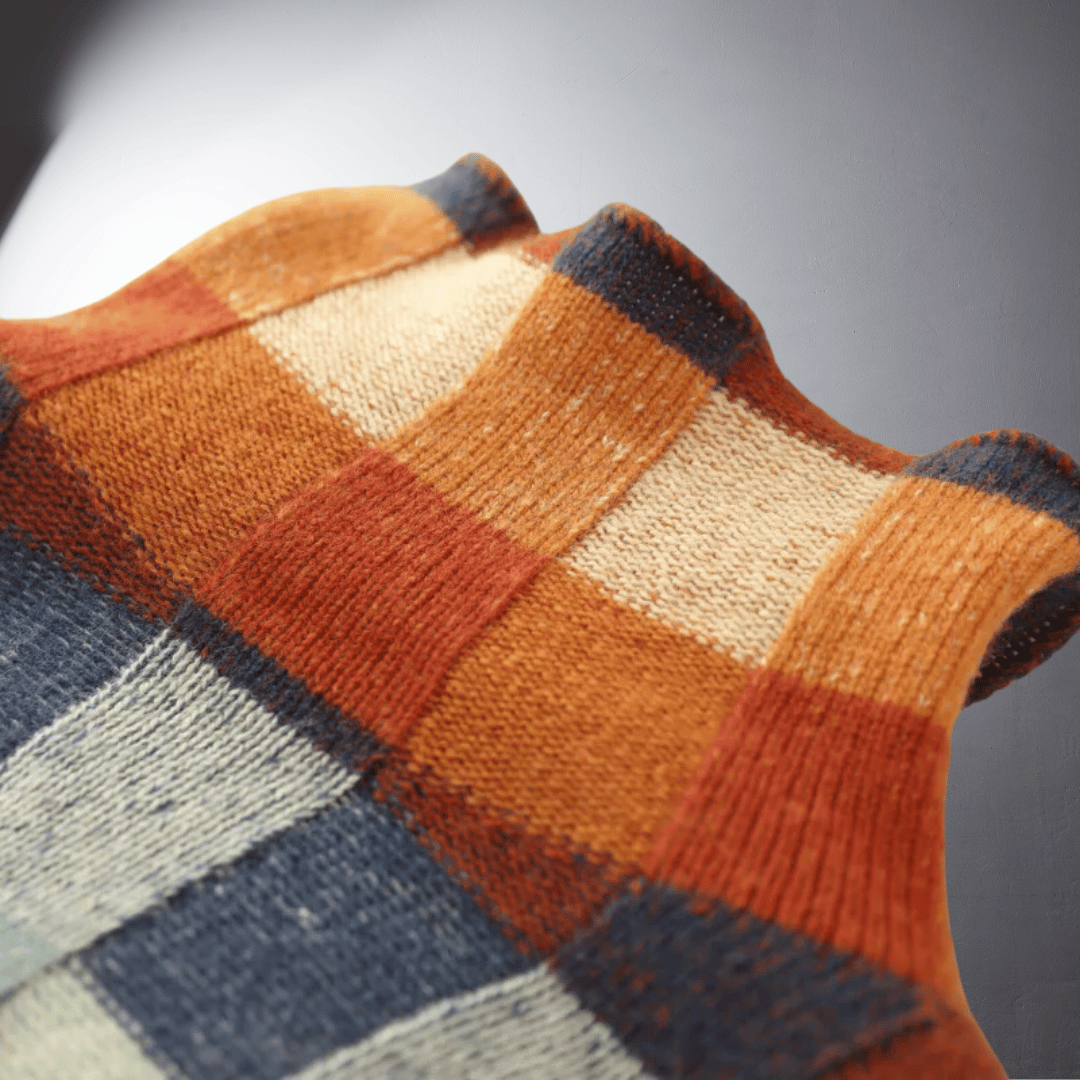 Moda™ | Veganer Pullover mit Rollkragen