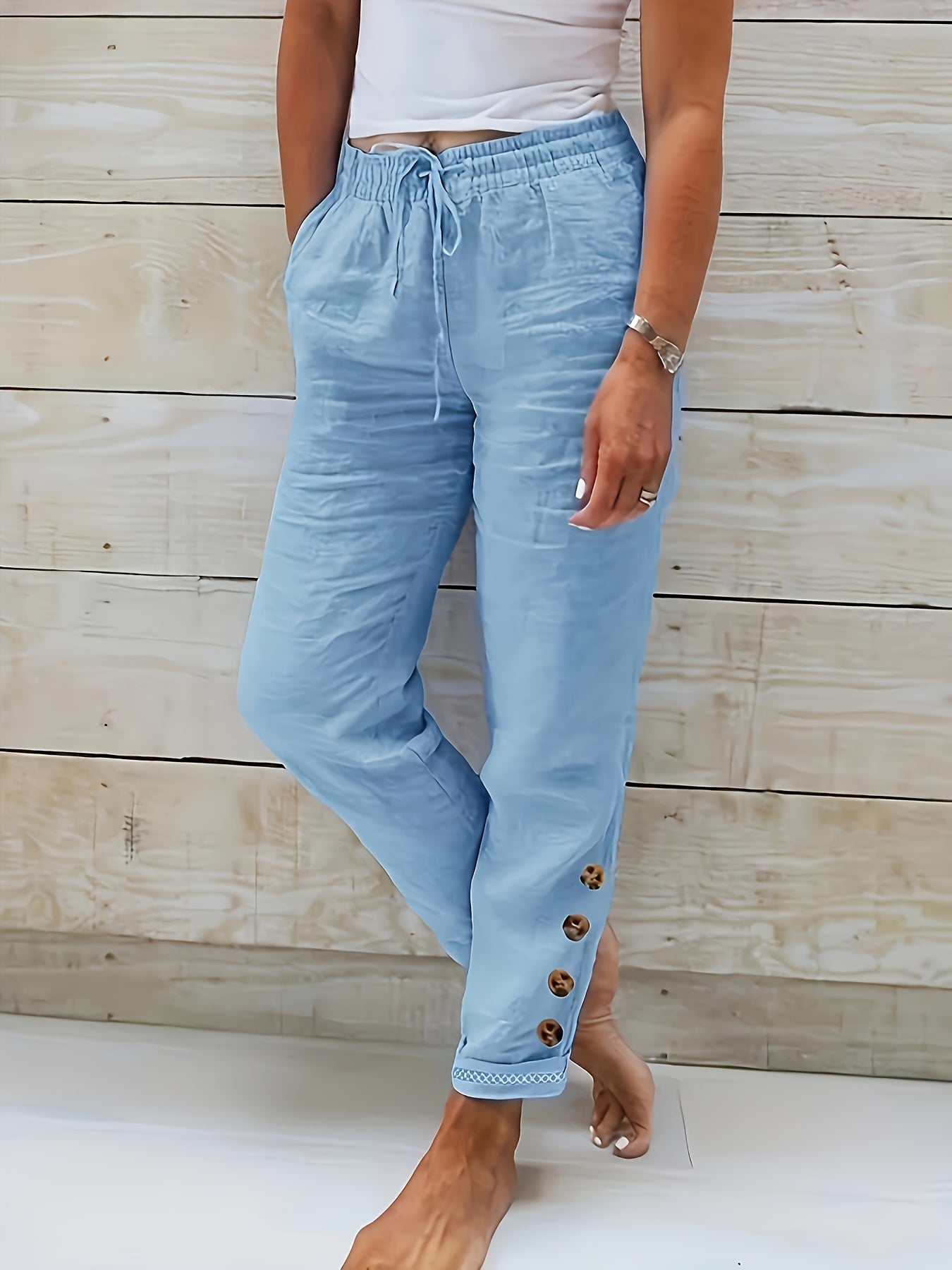 Amelia™ | Casual Rechte Pijp Broek