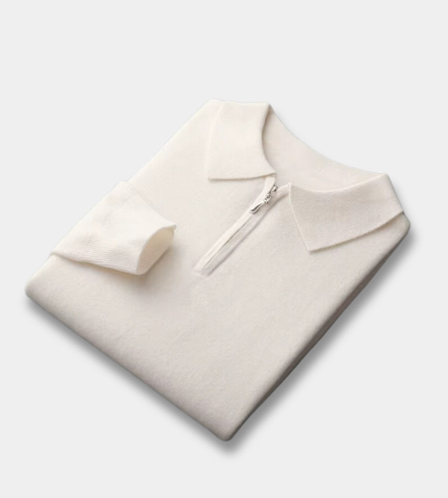 Moda™ | Poloshirt mit langen Ärmeln