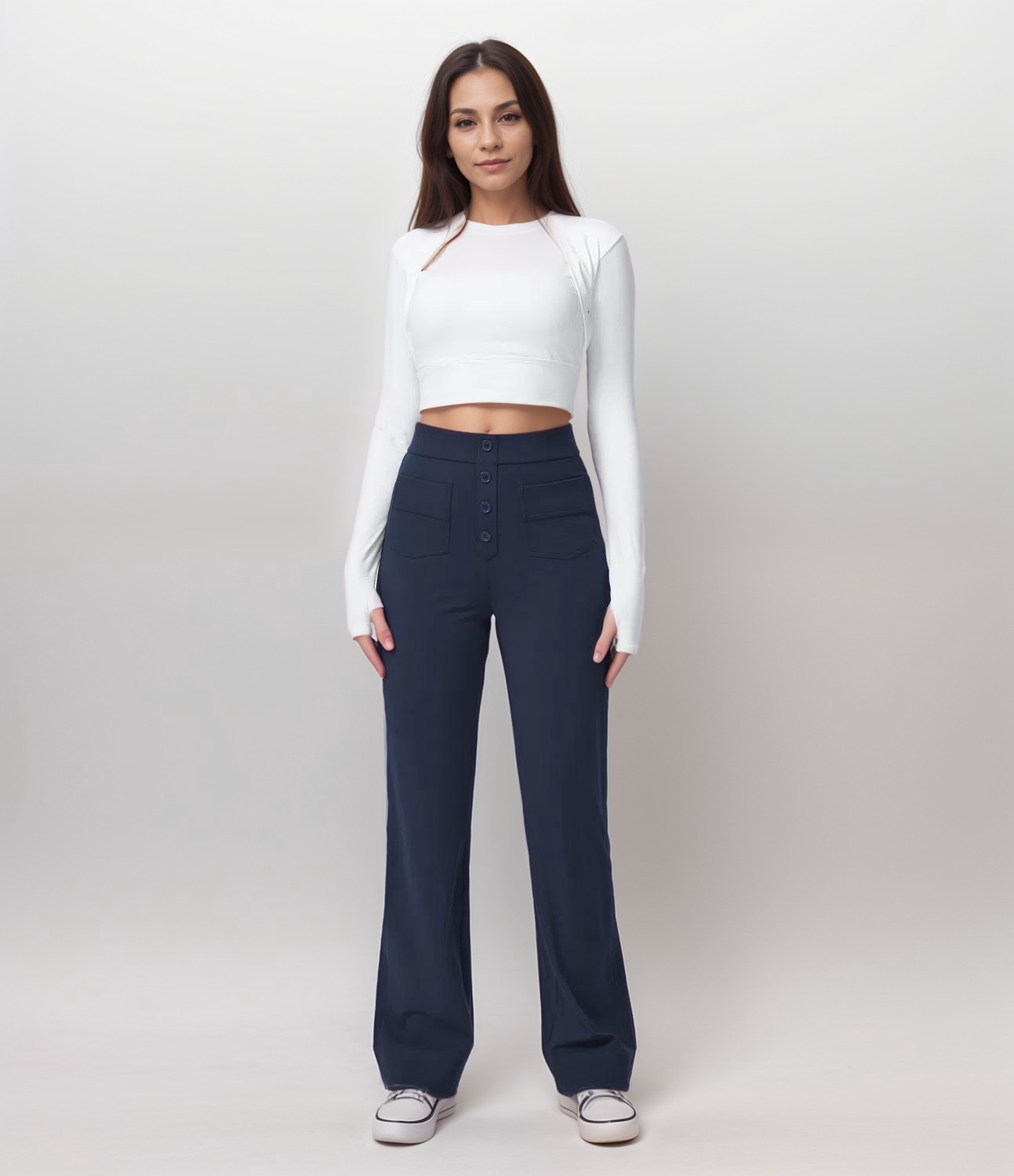 Moda™ | Taille Hose Mit Stretch