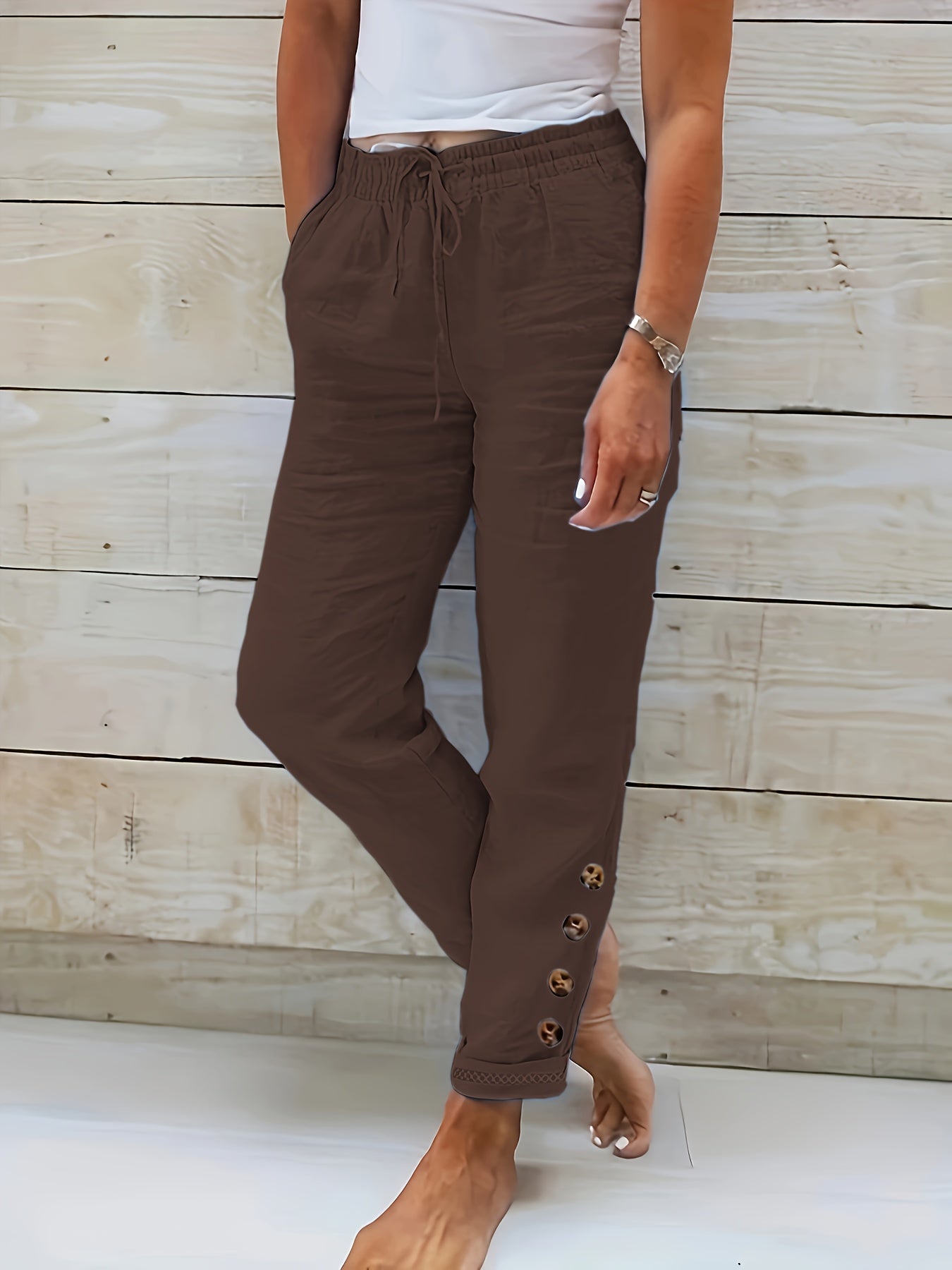 Amelia™ | Casual Rechte Pijp Broek