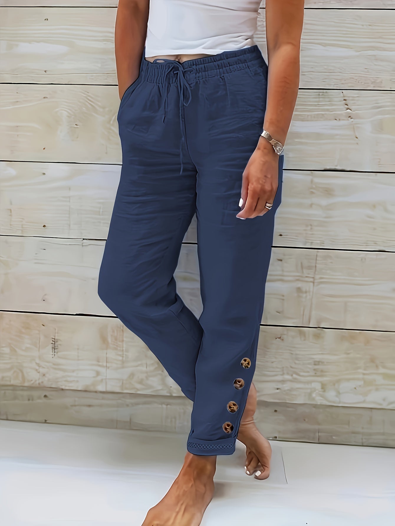 Amelia™ | Casual Rechte Pijp Broek