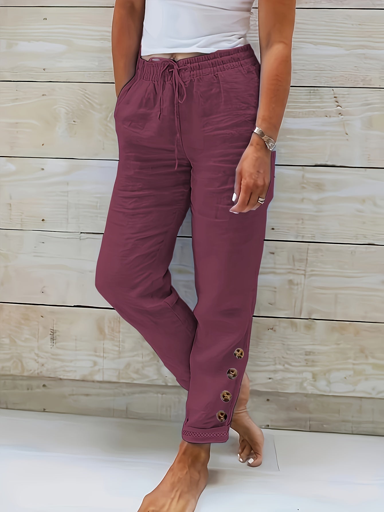 Amelia™ | Casual Rechte Pijp Broek