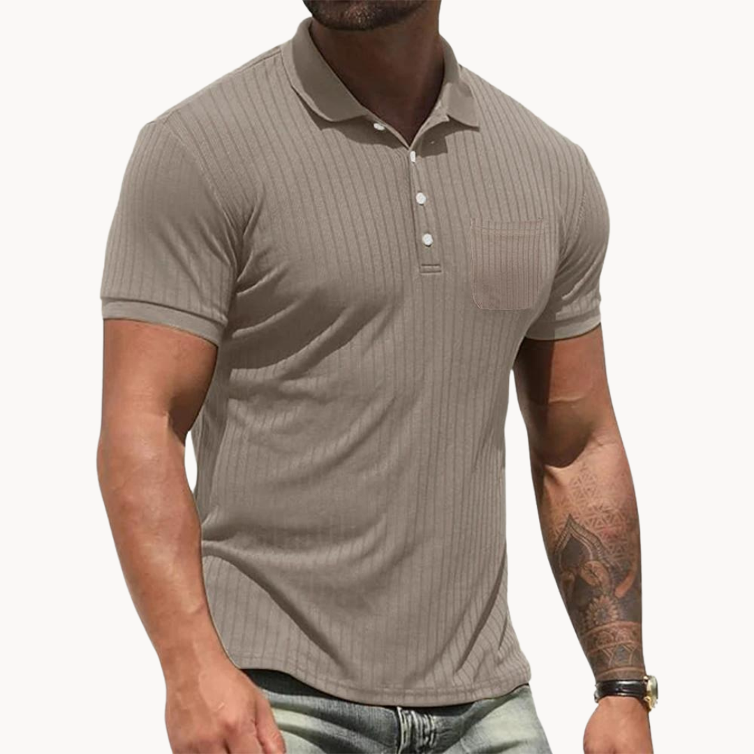 Moda™ | Raffiniertes Baumwolle Poloshirt