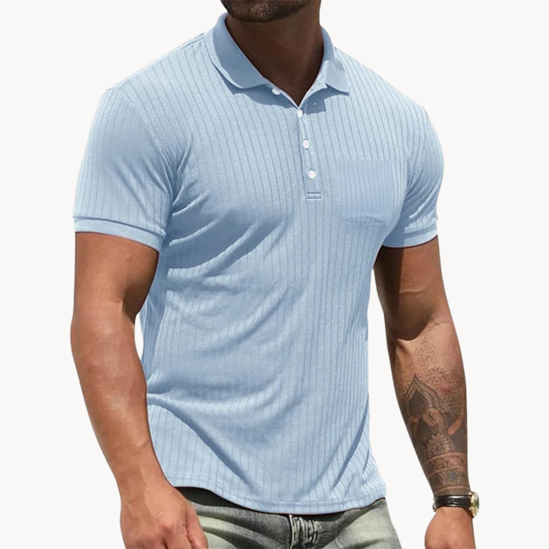 Moda™ | Raffiniertes Baumwolle Poloshirt