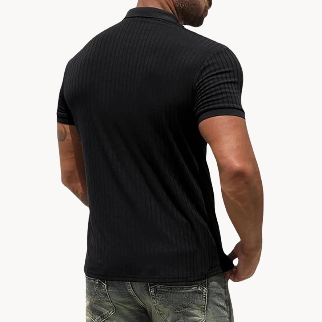 Moda™ | Raffiniertes Baumwolle Poloshirt