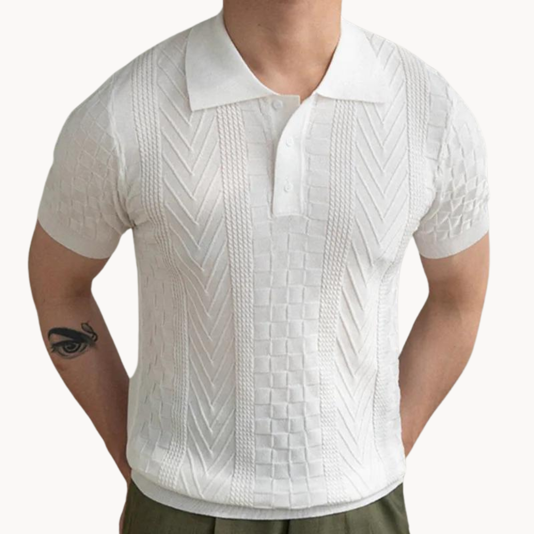 Moda™ | Jacquard Poloshirt