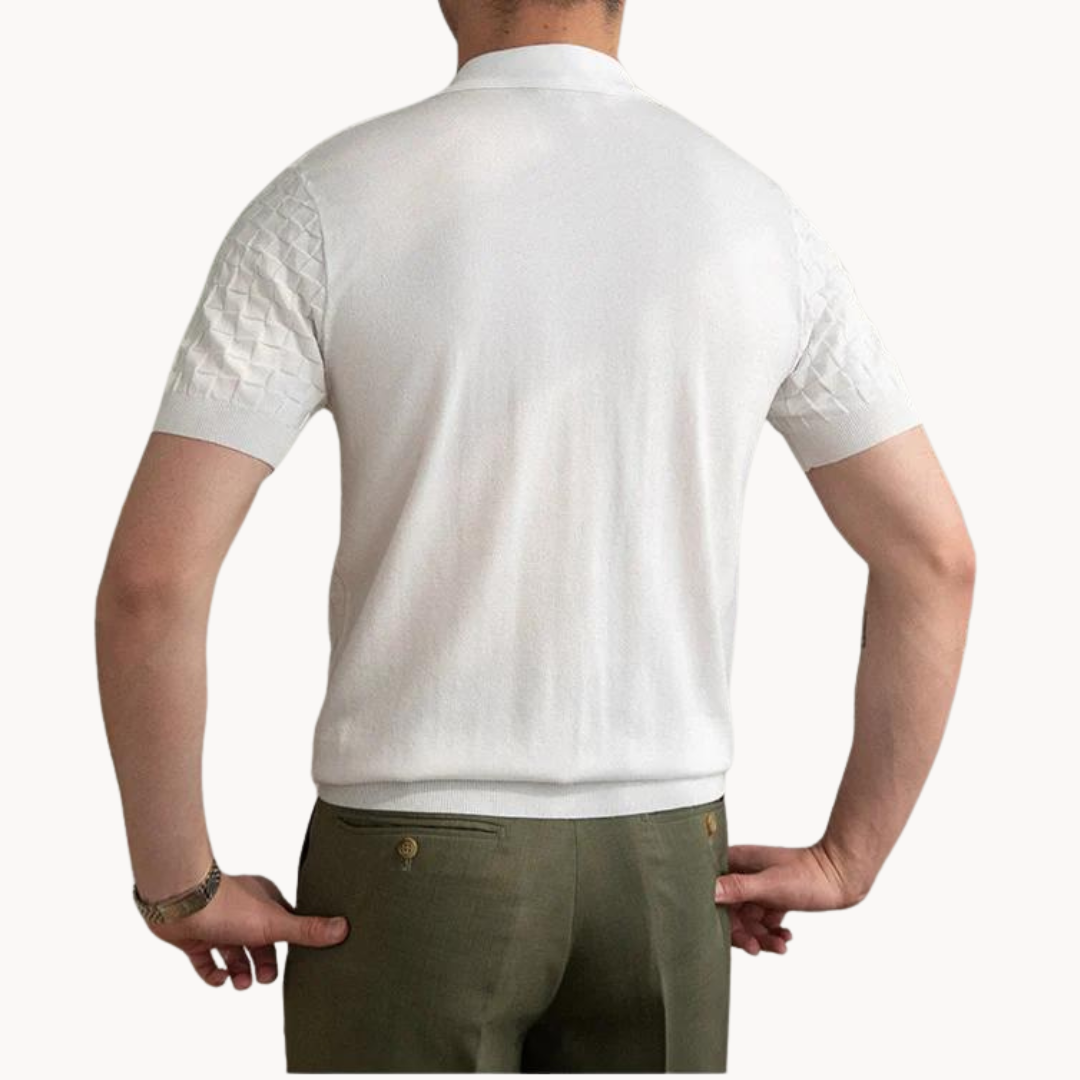 Moda™ | Jacquard Poloshirt