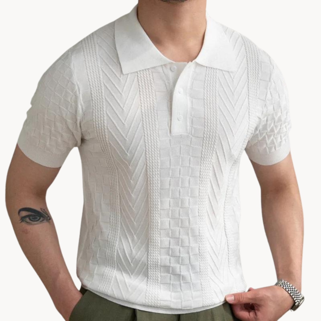 Moda™ | Jacquard Poloshirt