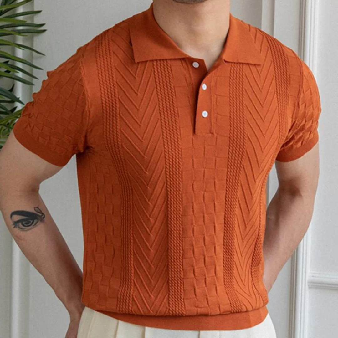 Moda™ | Jacquard Poloshirt