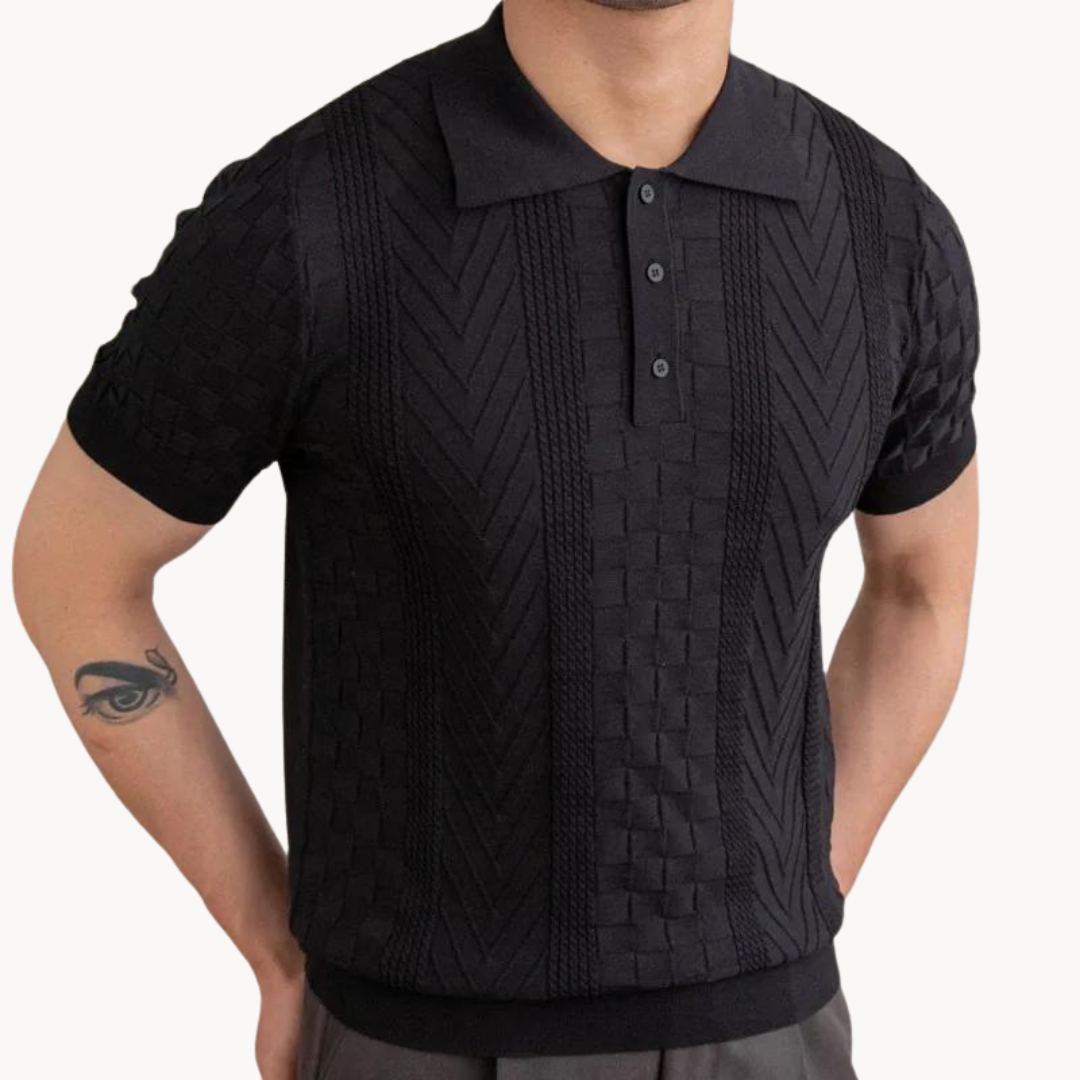 Moda™ | Jacquard Poloshirt