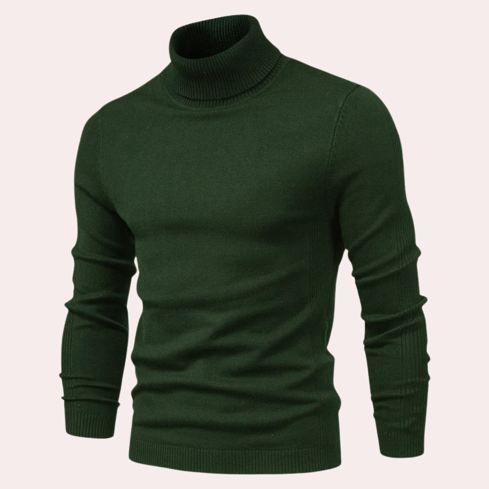 Moda™ | Lässiger Rollkragenpullover für Herren