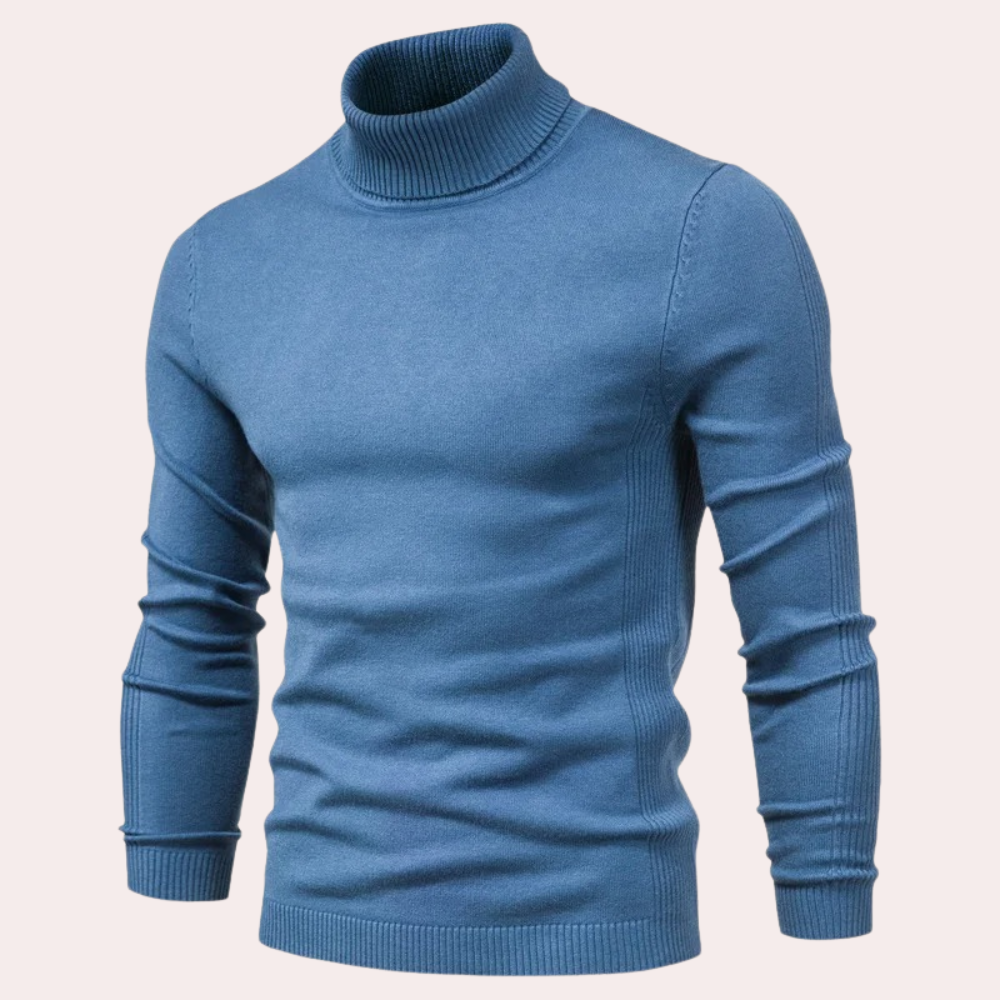 Moda™ | Lässiger Rollkragenpullover für Herren