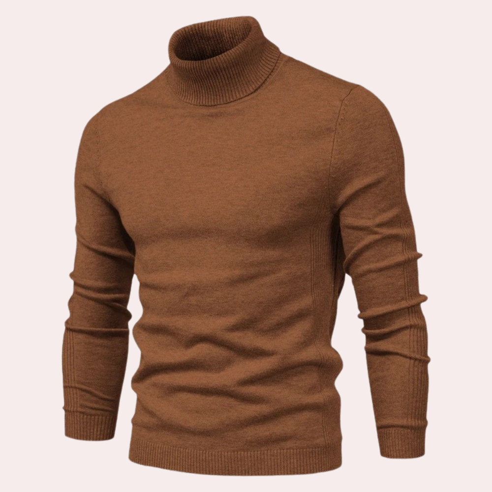 Moda™ | Lässiger Rollkragenpullover für Herren
