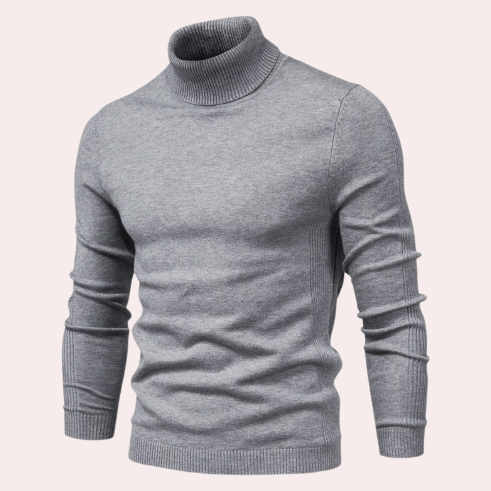 Moda™ | Lässiger Rollkragenpullover für Herren