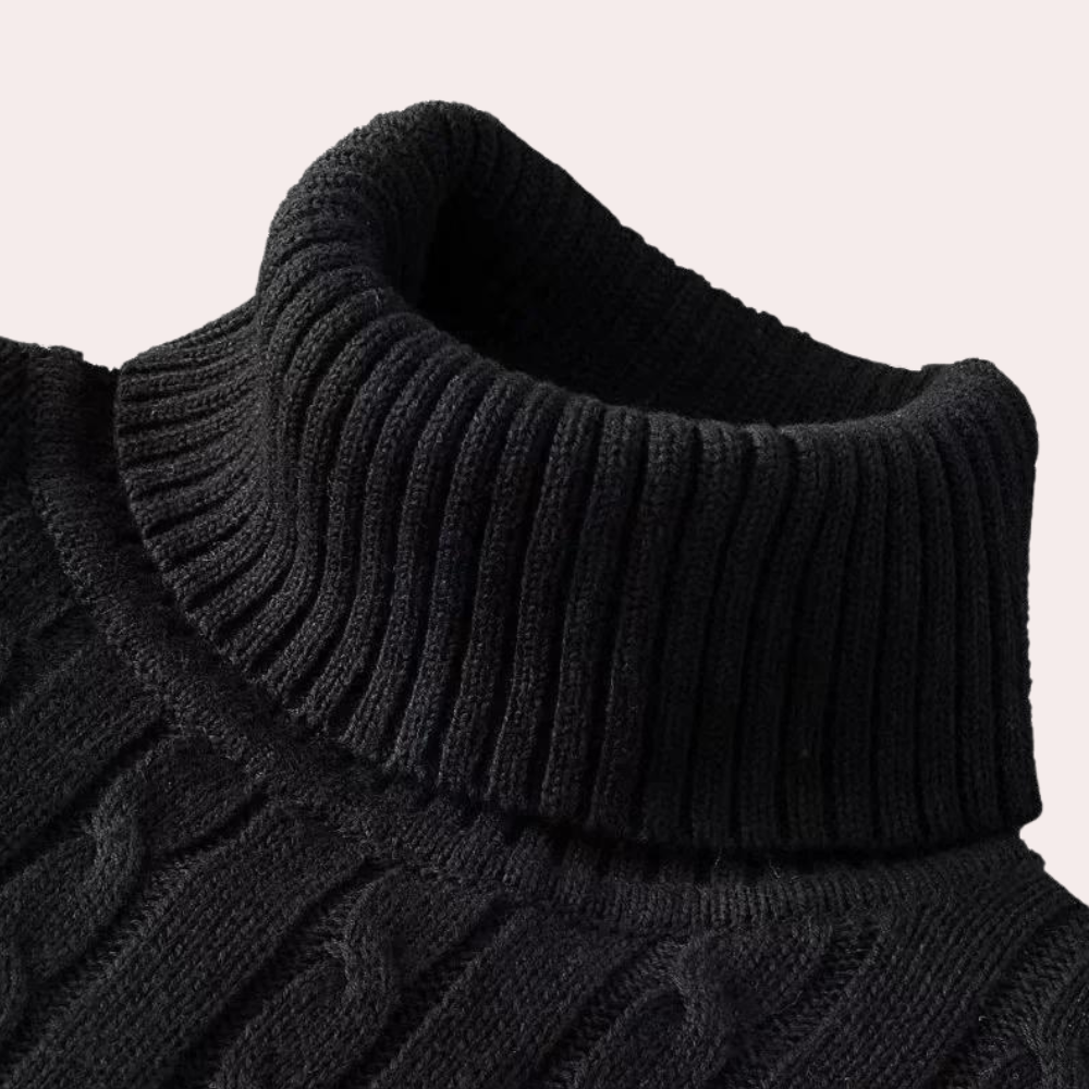 Moda™ | Stylischer Herren-Rollkragenpullover