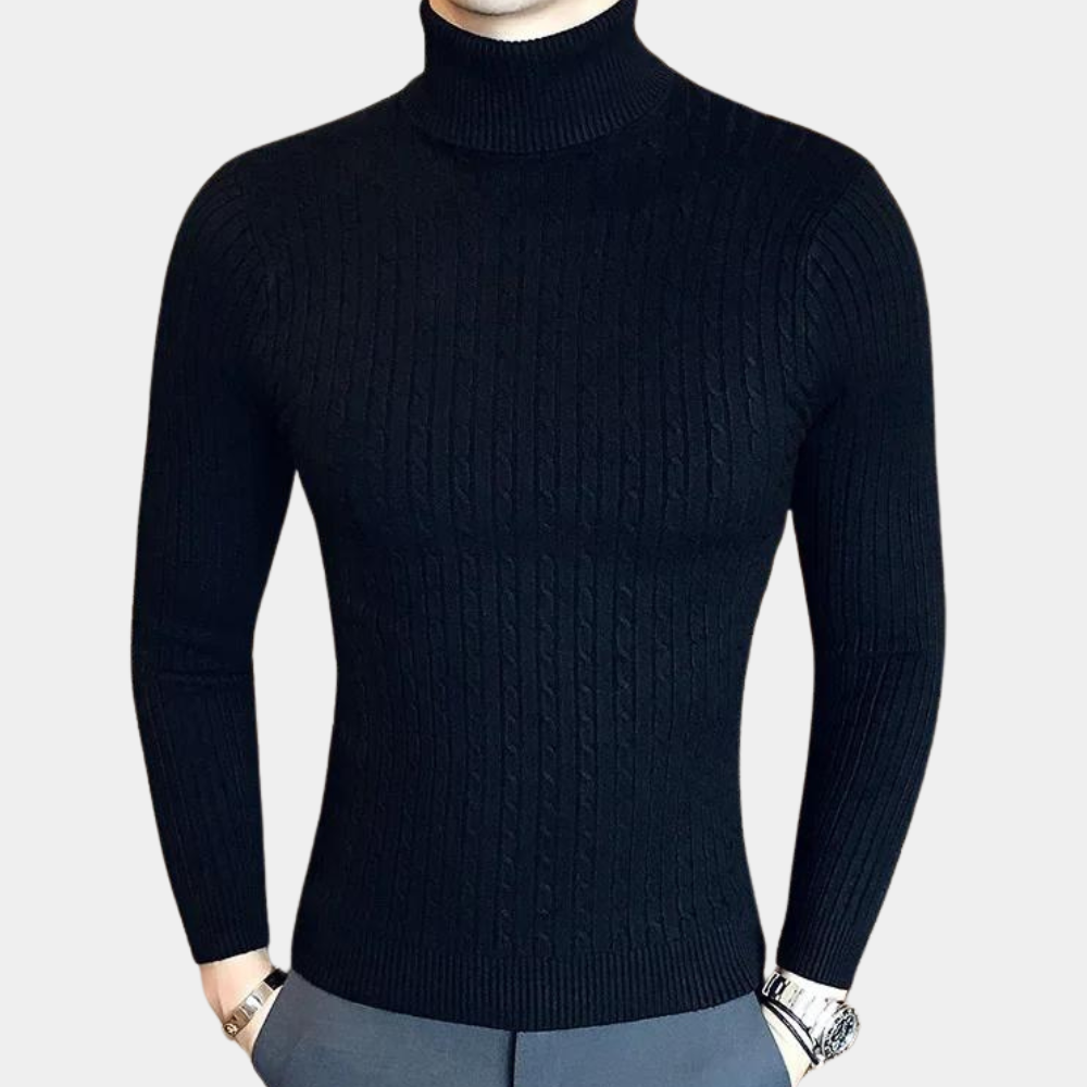 Moda™ | Stylischer Herren-Rollkragenpullover