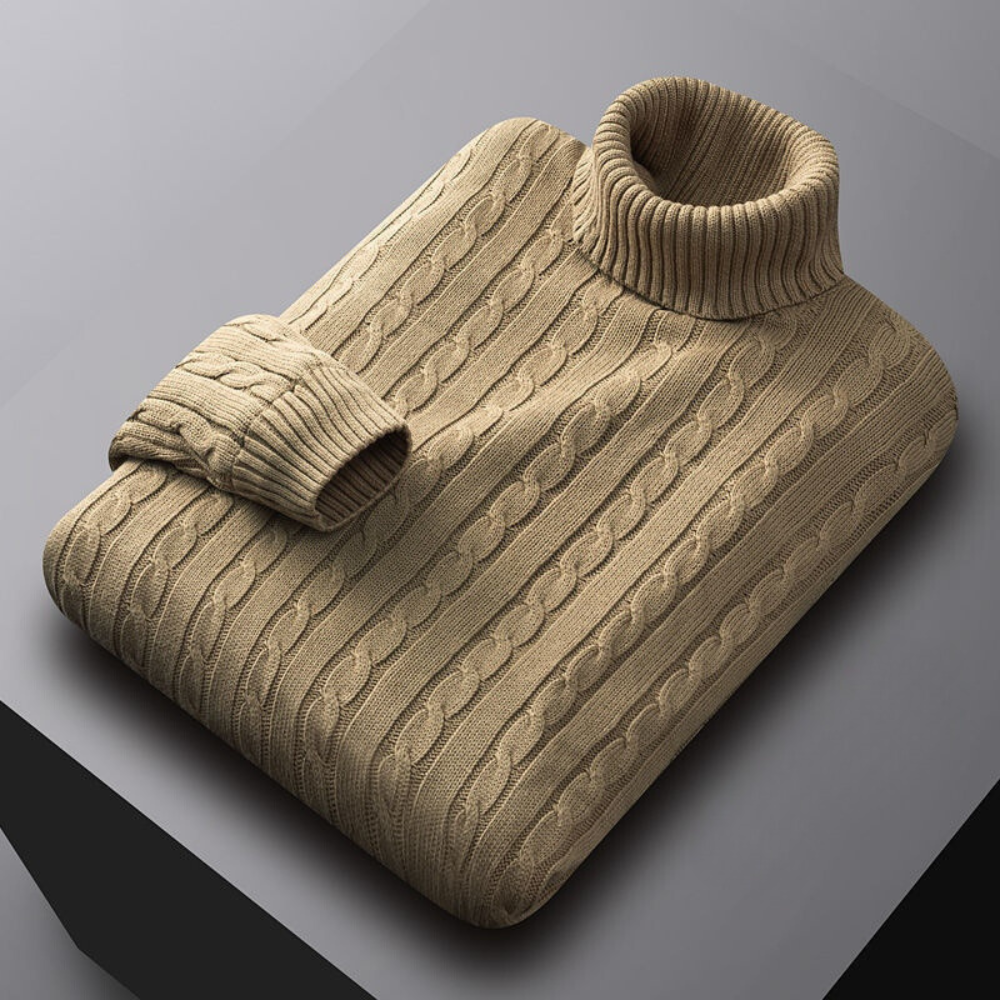 Moda™ | Stylischer Herren-Rollkragenpullover