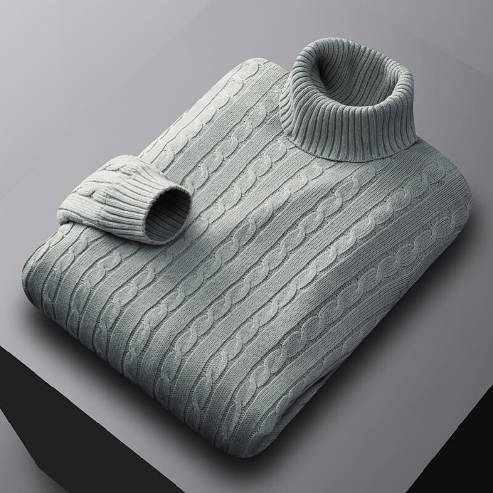 Moda™ | Stylischer Herren-Rollkragenpullover