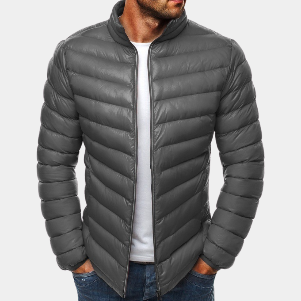 Gesteppte Herrenjacke