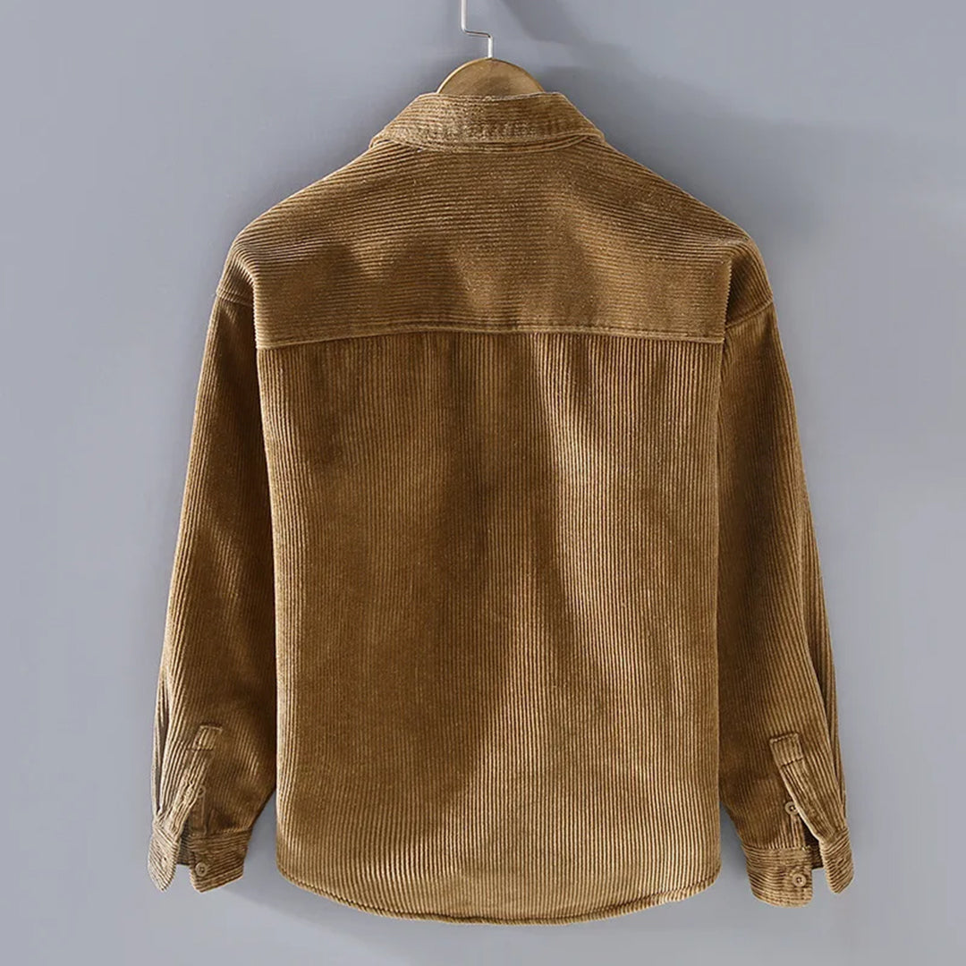 Moda™ | Stilvolles Cord-Winterhemd für Herren