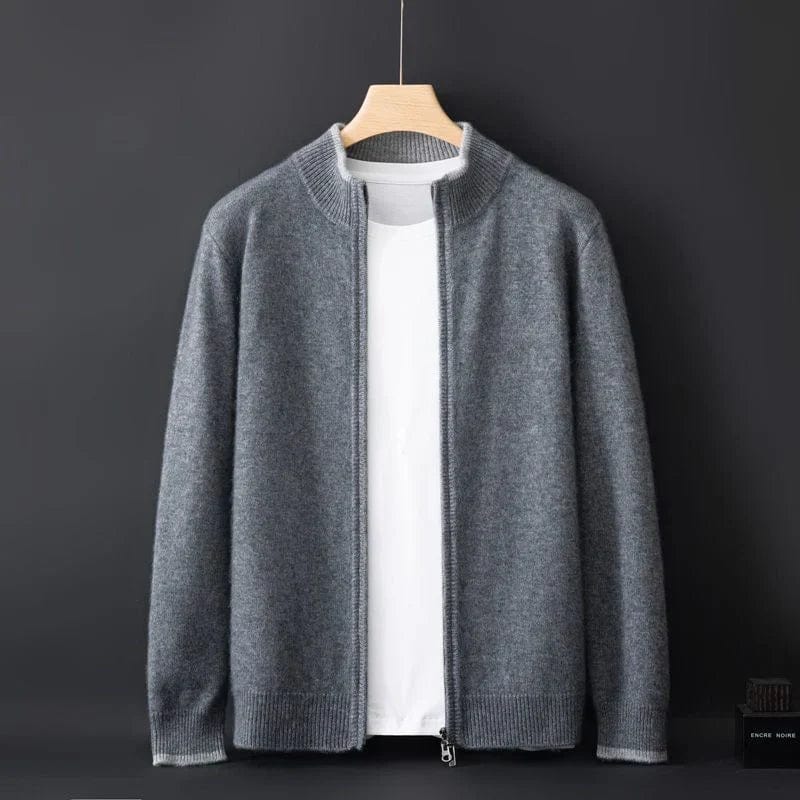 Erik™ | Zip Up Kaschmir Jacke