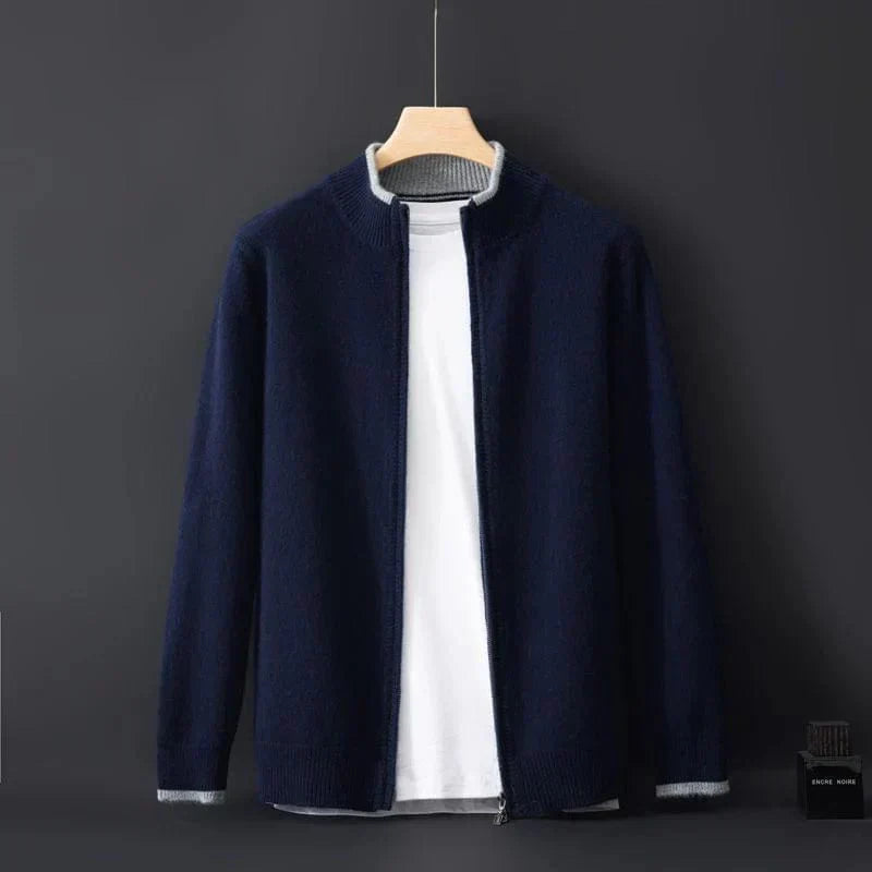 Erik™ | Zip Up Kaschmir Jacke