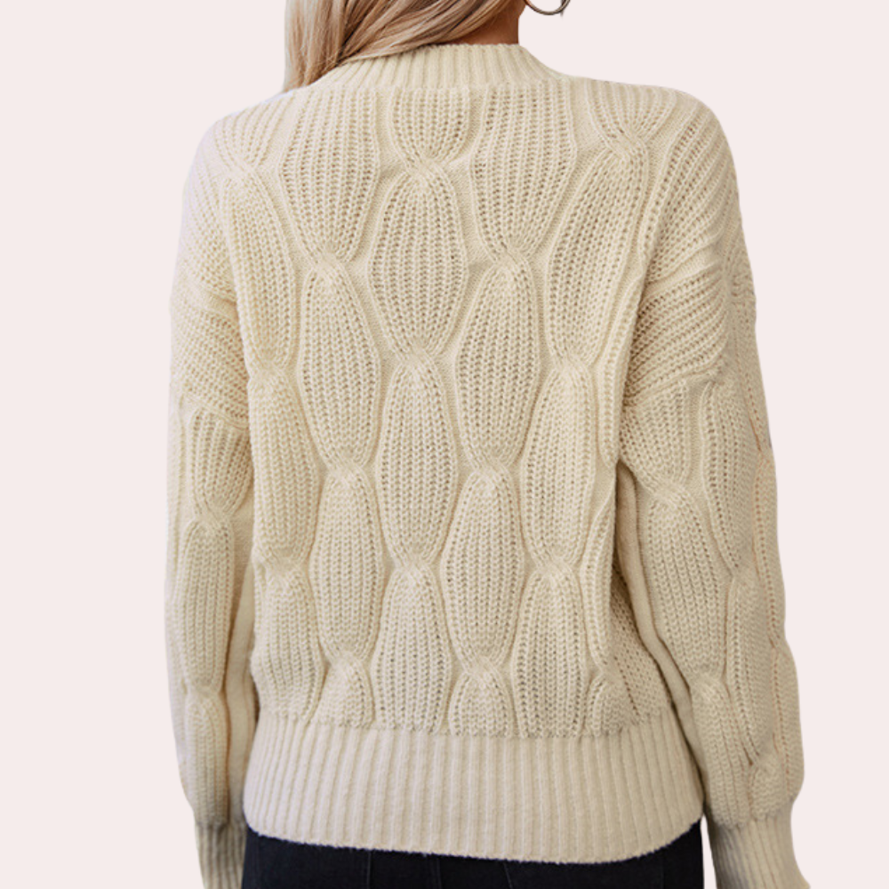 Moda™ | Exquisiter Warmer Pullover Für Damen