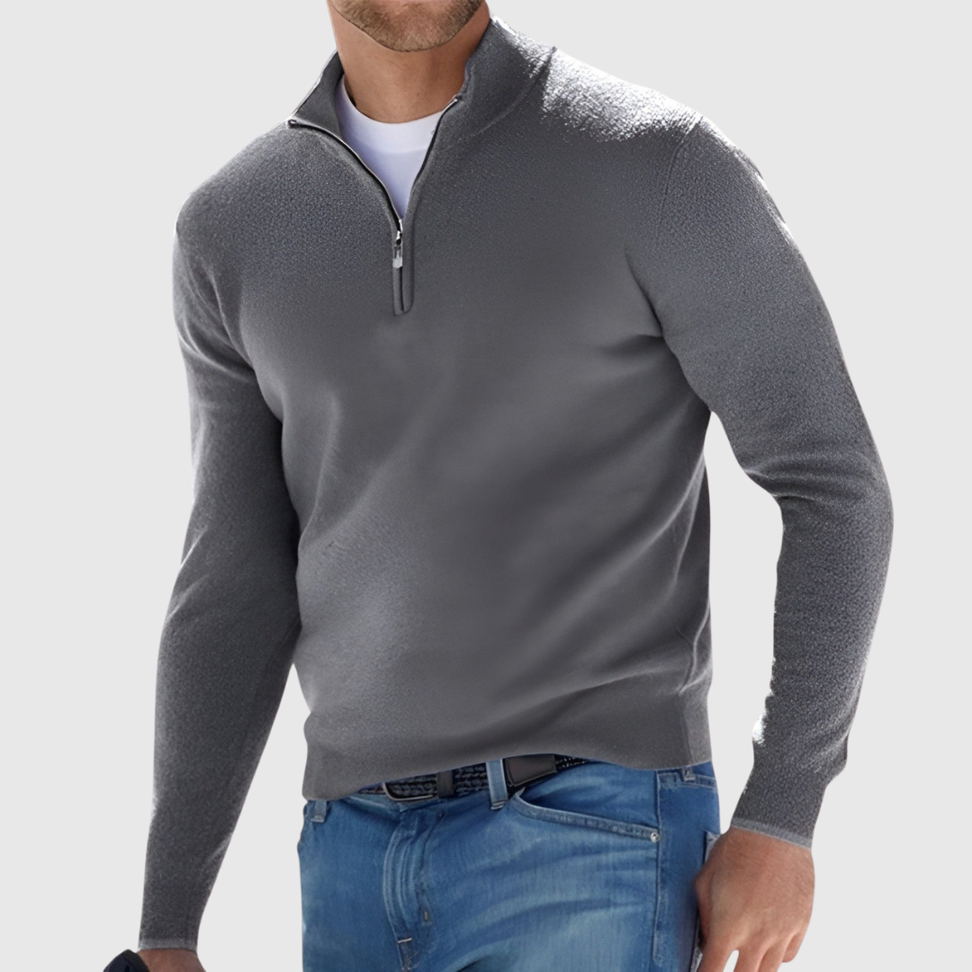 Moda™ | Zip-Up Pullover für Herren