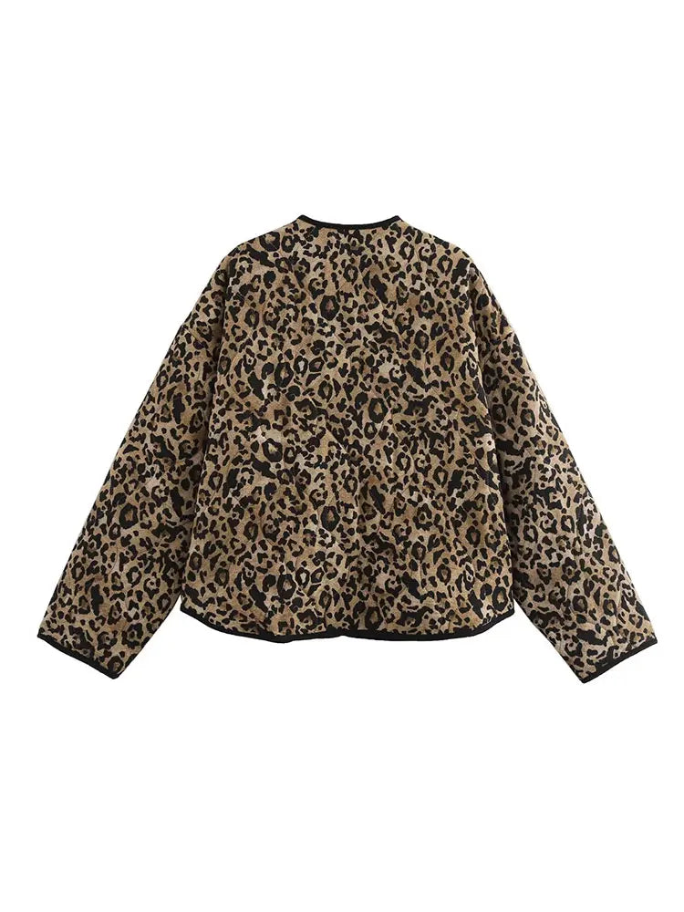 Moda™ | Damenjacke im Leopardenmuster