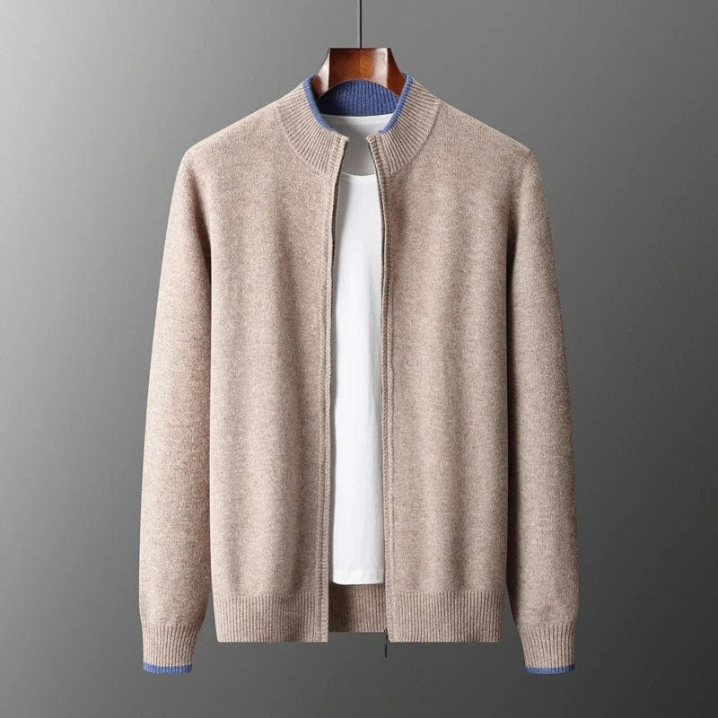 Erik™ | Zip Up Kaschmir Jacke