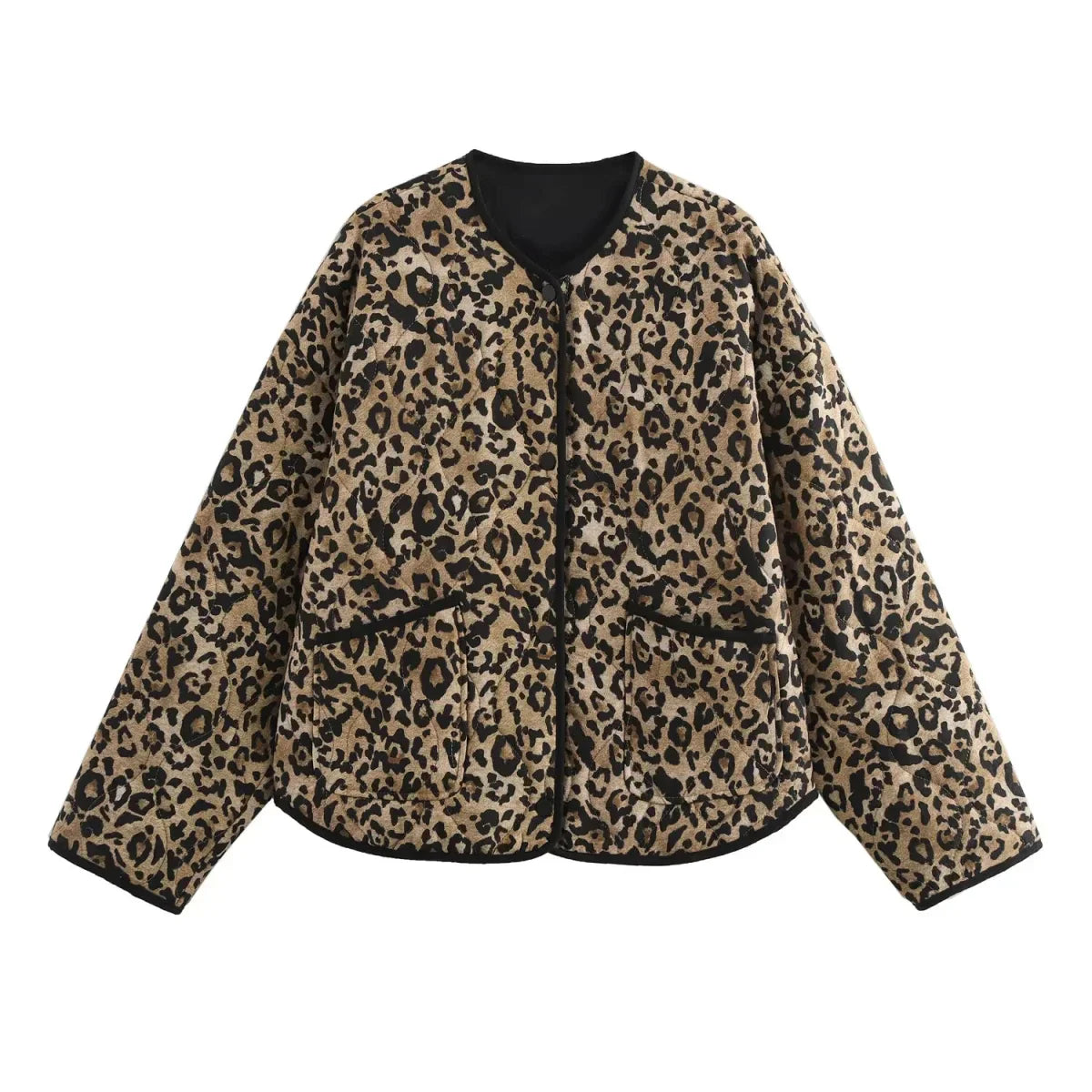 Moda™ | Damenjacke im Leopardenmuster
