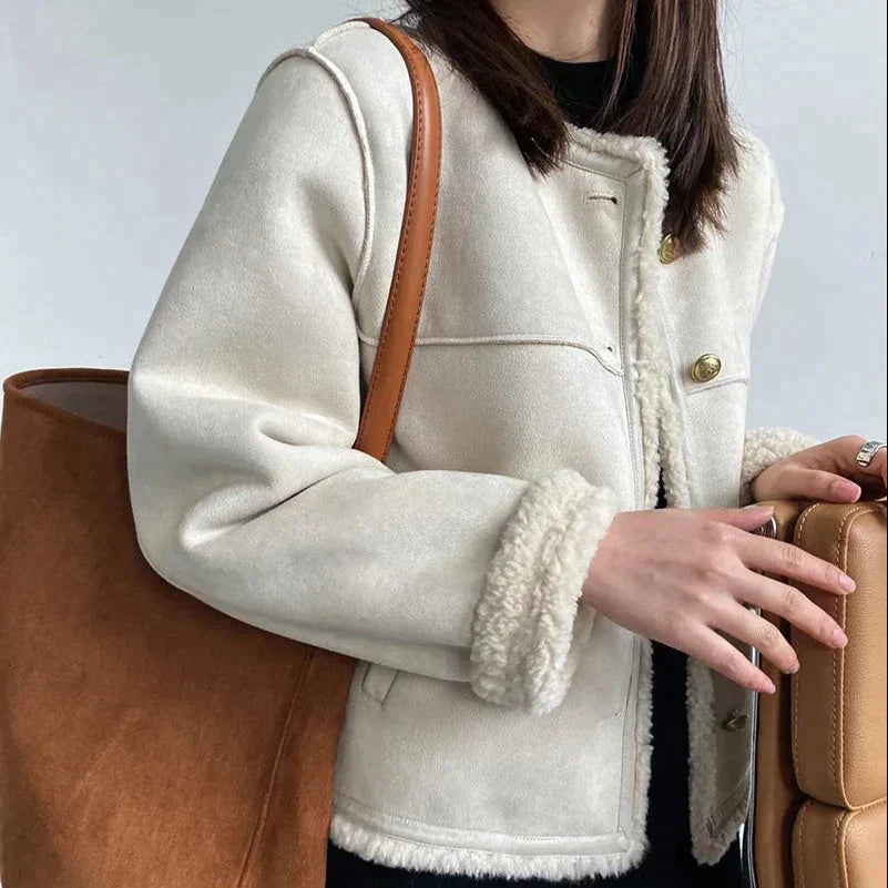 Gabrielle | Luxuriöse Wildlederjacke