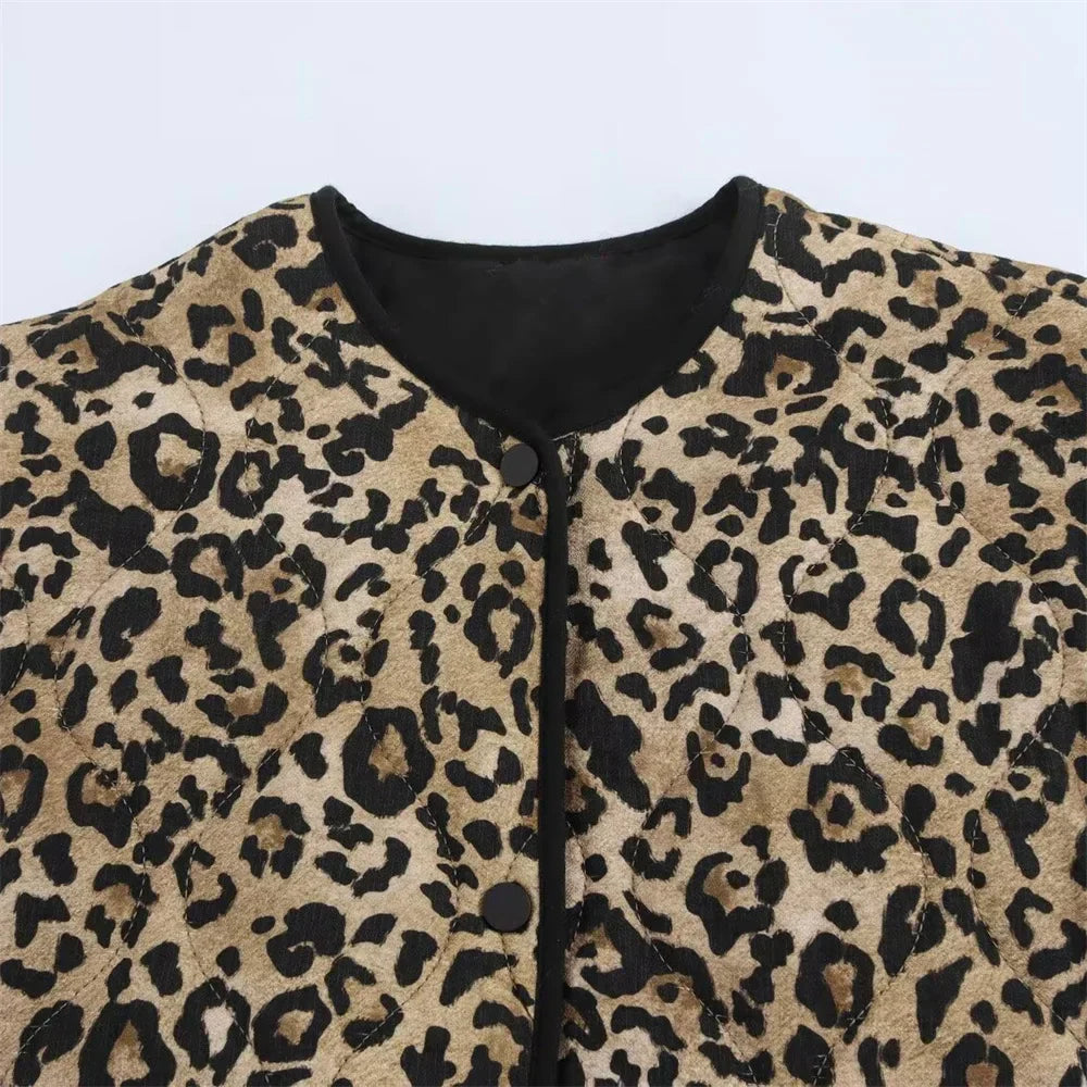 Animal Print Bomberjacken-Serie