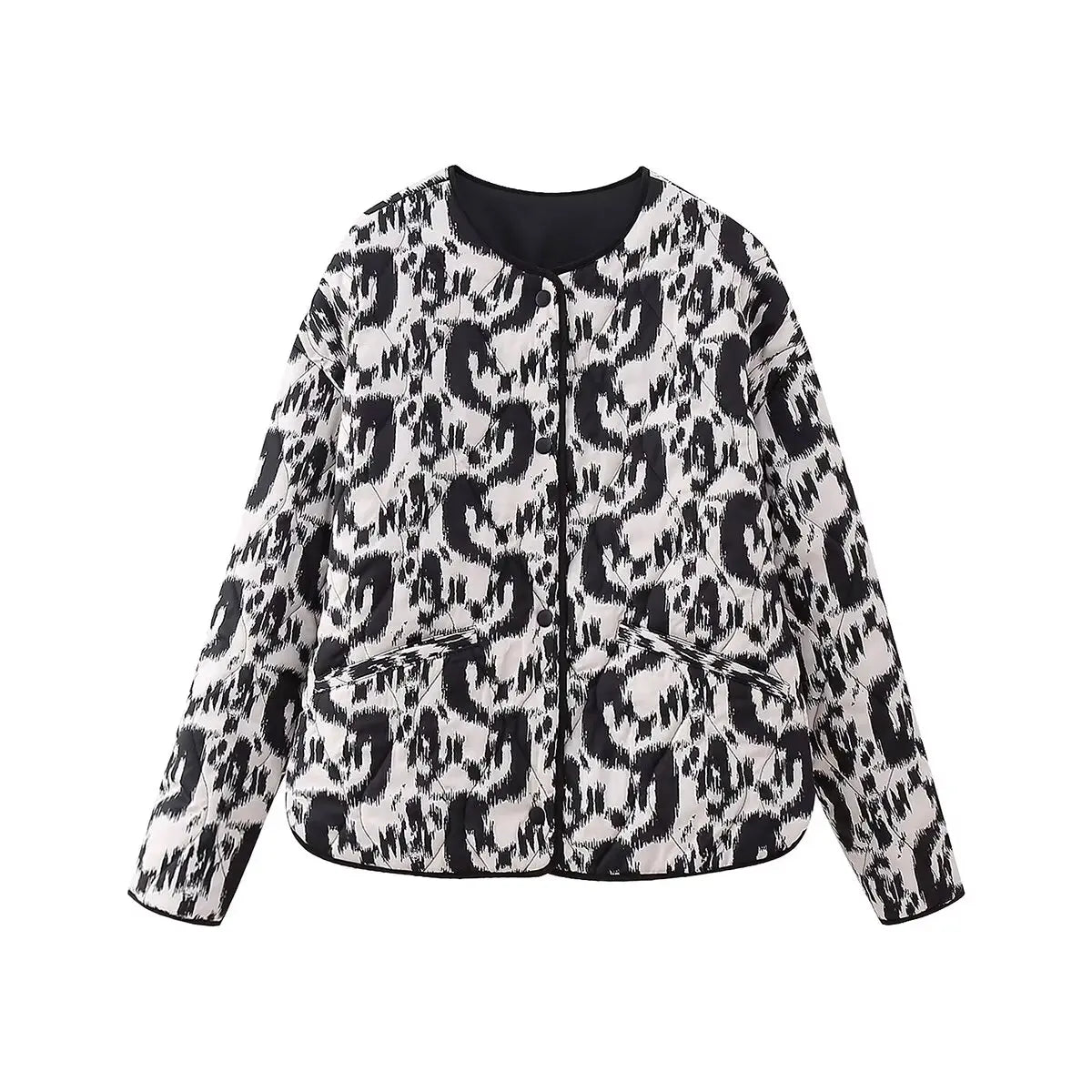 Animal Print Bomberjacken-Serie