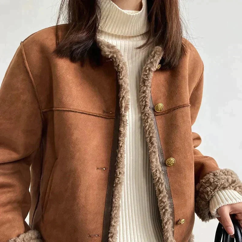 Gabrielle | Luxuriöse Wildlederjacke