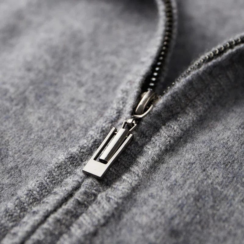 Erik™ | Zip Up Kaschmir Jacke