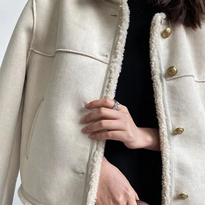 Gabrielle | Luxuriöse Wildlederjacke
