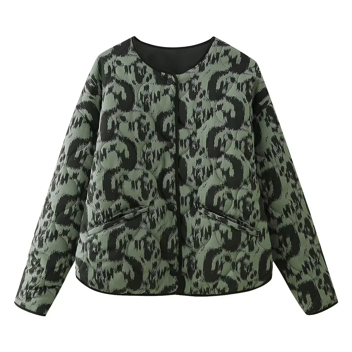 Animal Print Bomberjacken-Serie