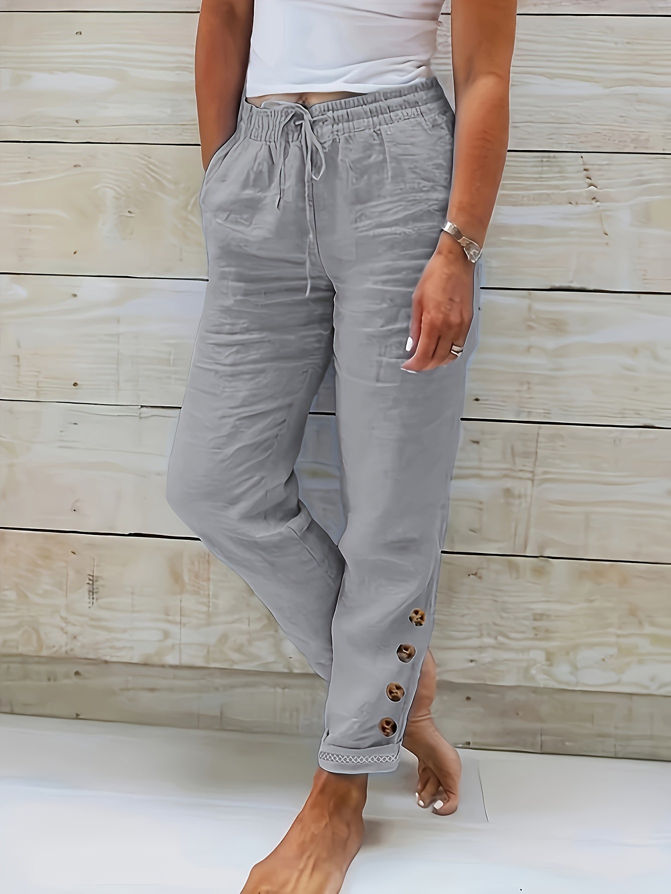 Amelia™ | Casual Rechte Pijp Broek