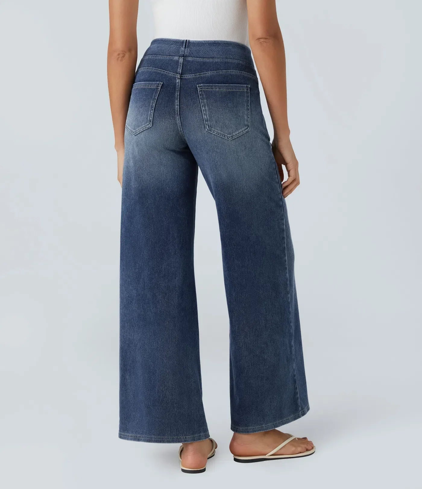 Moda™ | Elastische Hosen mit hohem Bund
