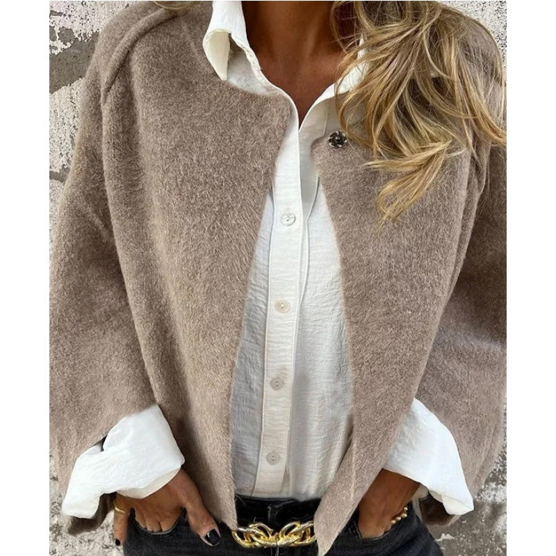 Emilia™ | Lockere Kaschmirjacke
